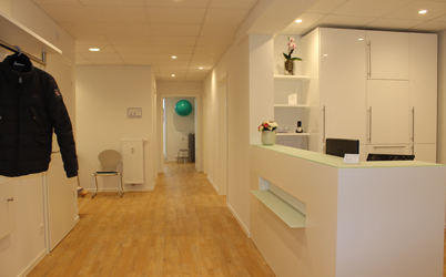 Behandlungsraum für Physiotherapie, Manuelle Therapie und Osteopathie in Münster-Kinderhaus